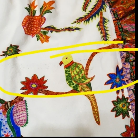 Free People Devansh Skirt in Kali Print Small - Picture 9 of 10